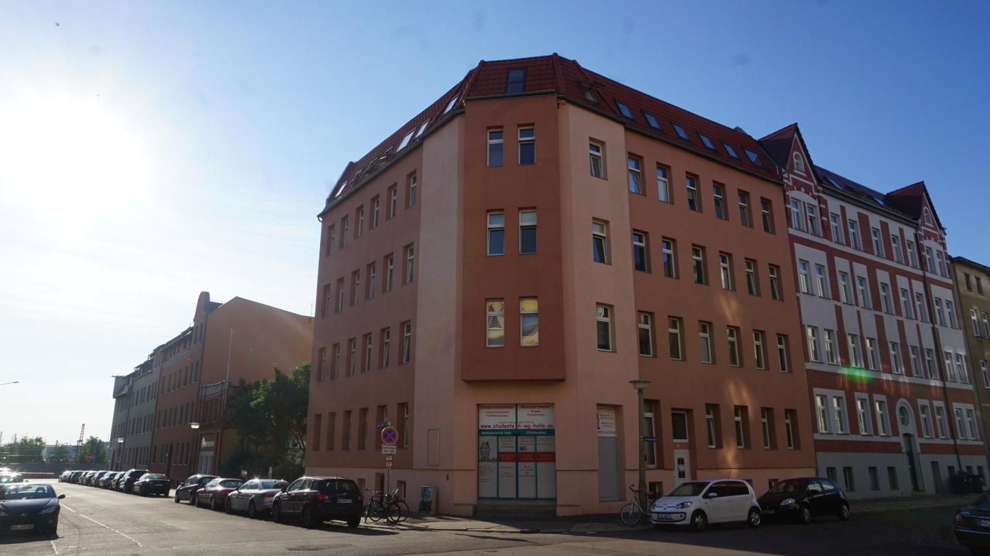 Hostel Im Medizinerviertel Halle  Exteriör bild
